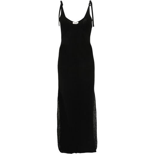 AERON count knitted dress - nero