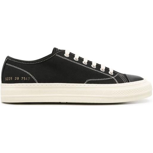 Common Projects tournament canvas sneakers - nero
