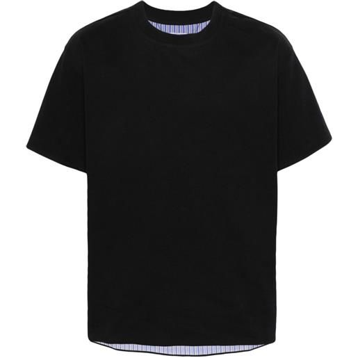 Bottega Veneta short-sleeve cotton t-shirt - blu