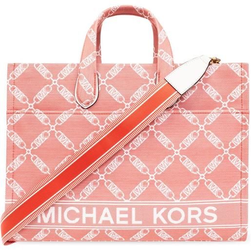 Michael Michael Kors gigi cotton tote bag - rosa