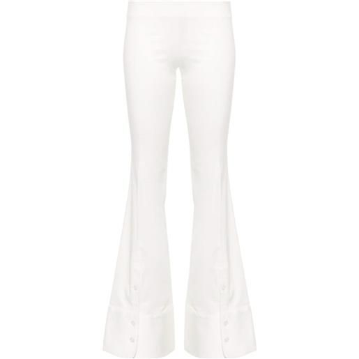 POSTER GIRL haven flared trousers - bianco