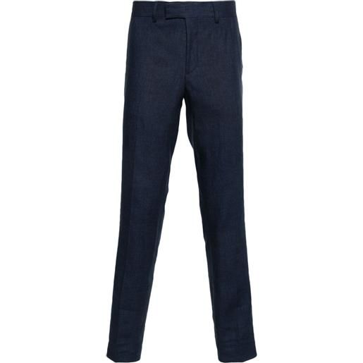 J.Lindeberg grant super linen trousers - blu