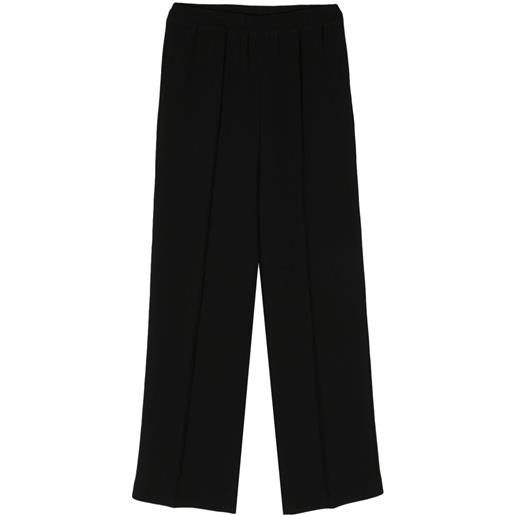 ASPESI seam-detail wide-leg trousers - nero