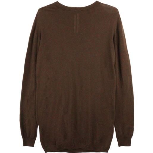 Rick Owens maglione leggero - marrone