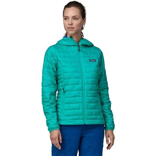 PATAGONIA w's nano puff hoody giacca outdoor donna