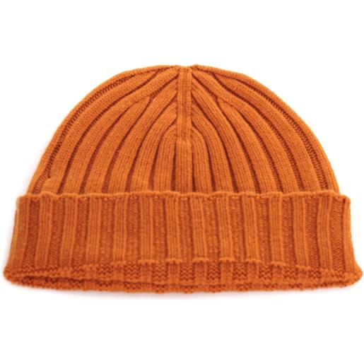 Hindustrie cappelli beanie uomo arancione