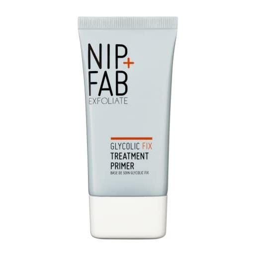 NIP & FAB nip+fab glycolic fix treatment primer - prep, blur, perfect skin, glycolic, salicylic acid, niacinamide - controls shine, minimizes pores, evens skin tone - makeup application, mattifying finish, 40ml