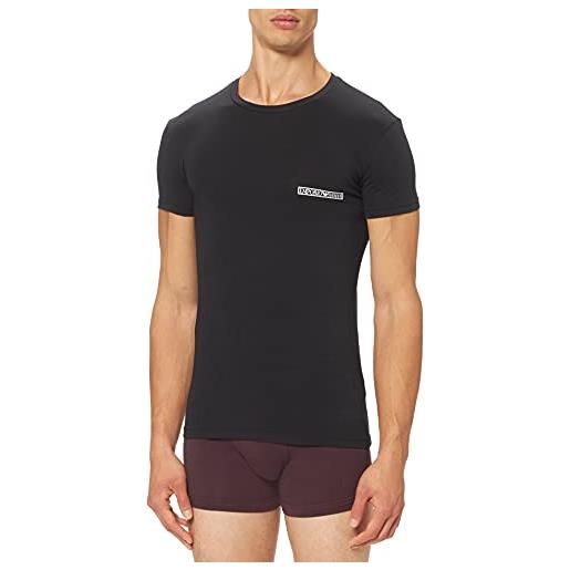 Emporio Armani underwear t-shirt the new icon, maglietta da uomo, nero (black 11), xl