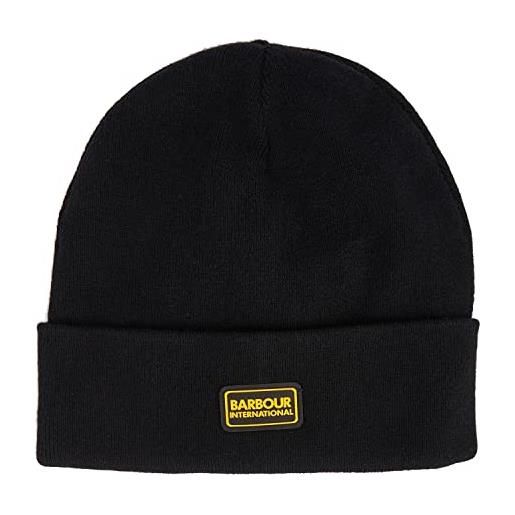 Barbour international sensor legacy cappello nero da uomo mha0737-bk11