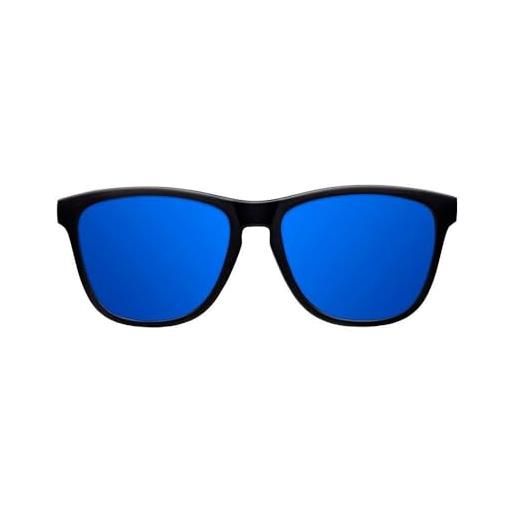 Northweek creative occhiali da sole, multicolore (matte black/blue), 52 millimeters unisex-adulto