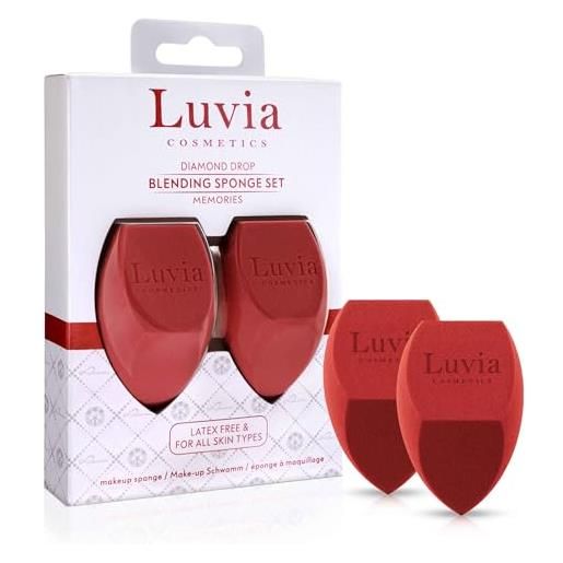 Luvia Cosmetics diamond make up sponge set - memories edition
