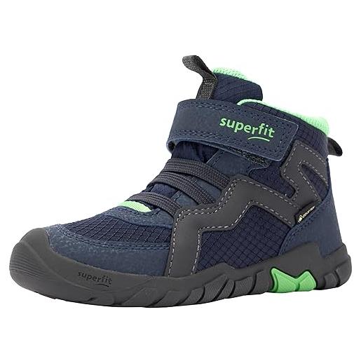 Superfit trace, scarpe da ginnastica, blu verde 8000, 26 eu stretta