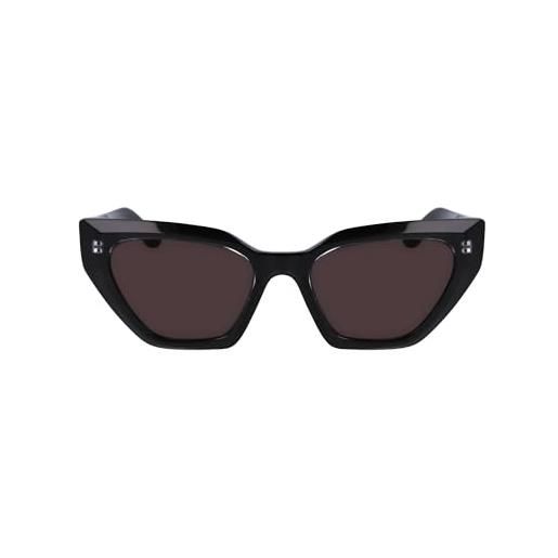 Karl lagerfeld kl6145s sunglasses, 001 black, 54 unisex