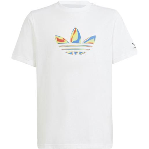 ADIDAS ORIGINALS t-shirt logo multicolor bambino