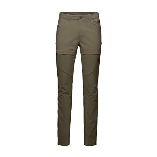 Mammut pantaloni zinal guide - pantaloni da uomo, uomo, pantaloni, 1022-01140, iguana, 52