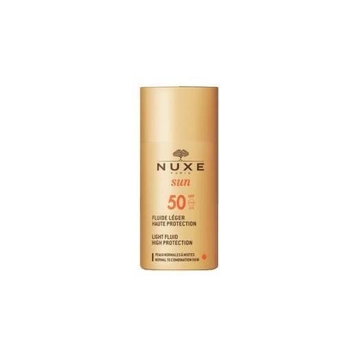 Nuxe - sun fluido viso spf50+ confezione 50 ml