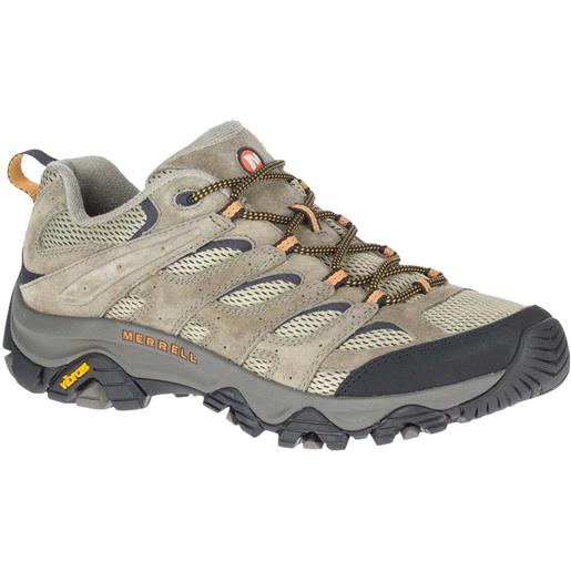 Merrell - scarpe da trekking - moab 3 pecan per uomo - taglia 41,41.5,42,43,43.5,44,44.5,45 - beige