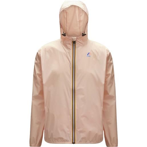 K-Way - giacca a vento - le vrai 3.0 claude pink dafne per uomo in nylon - taglia xs, s, m, l - rosa