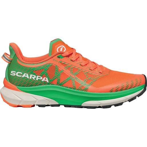 Scarpa - scarpe da trail running - golden gate 2 orange fluo spring green per uomo - taglia 41,41.5,42,42.5,43,43.5,44,44.5,45 - arancione