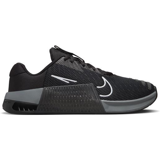 Nike metcon 9 black/white-anthracite-smoke grey donna