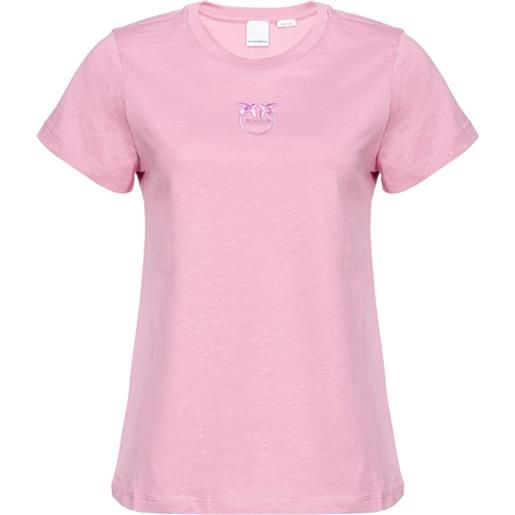 PINKO - t-shirt logo rosa