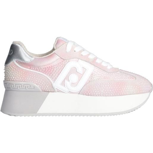 LIU JO - sneaker rosa lurex