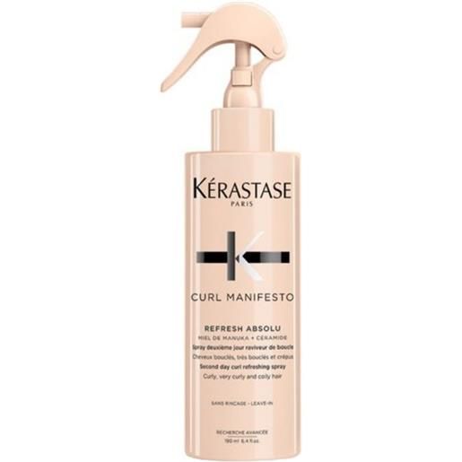 Kérastase kerastase curl manifesto refresh absolu 190ml - spray leggero ravvivante capelli ricci