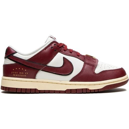Nike sneakers dunk just do it - rosso