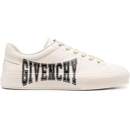 Givenchy sneakers con stampa in pelle - toni neutri
