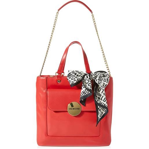 Love Moschino bag quilted pu rosso