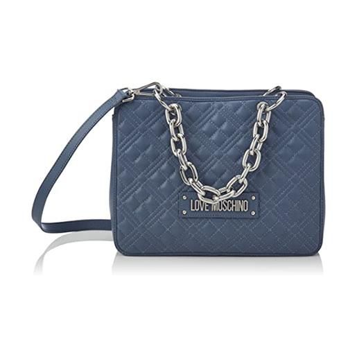 Love Moschino bag quilted pu viola