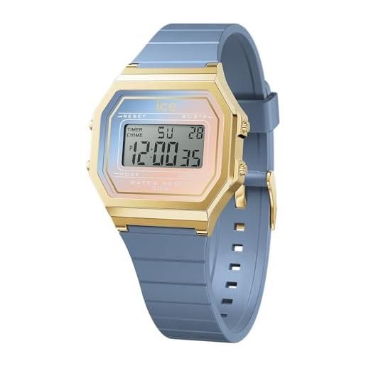 ICE-WATCH orologio digitale al quarzo da donna con cinturino in silicone 022717