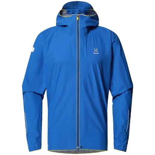 Haglofs l. I. M tempo trail proof jacket blu s uomo