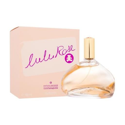 Lulu Castagnette lulu rose 100 ml eau de parfum per donna