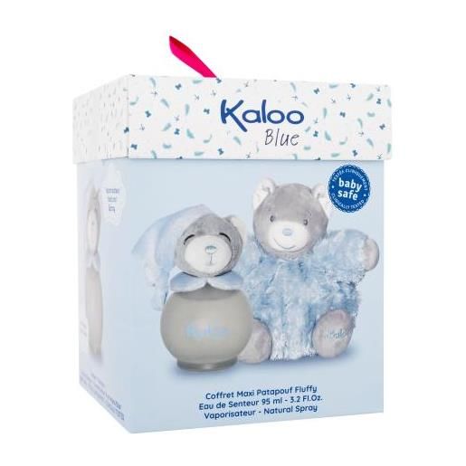 Kaloo blue cofanetti spray corpo 100 ml + peluche per bambini