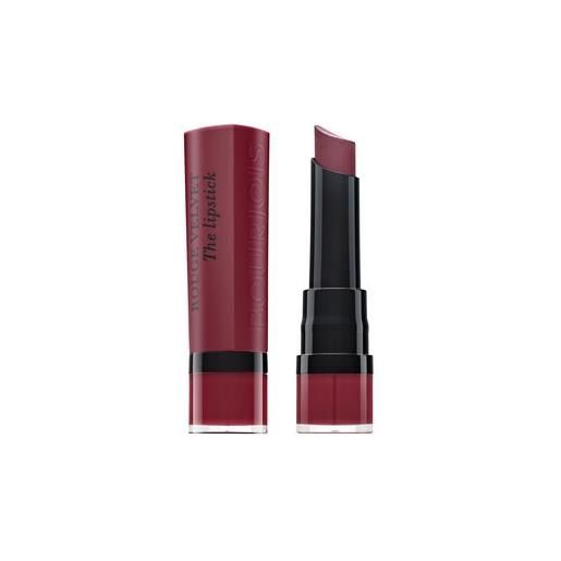 Bourjois rouge velvet the lipstick rossetto lunga tenuta per effetto opaco 10 magni-fig 2,4 g