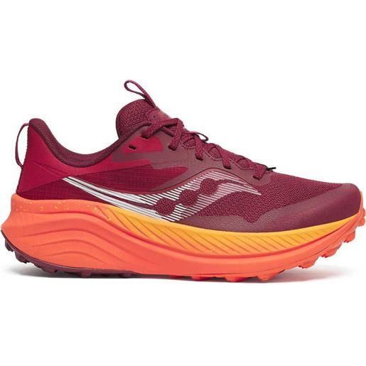 Saucony xodus ultra 8 trail running shoes rosso eu 38 1/2 donna