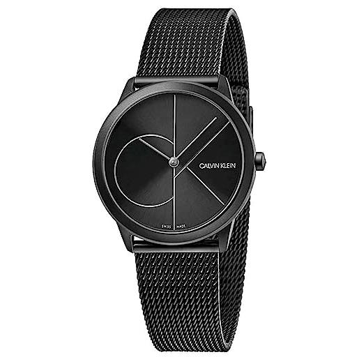Calvin Klein orologio analogico quarzo donna con cinturino in acciaio inox k3m5245x