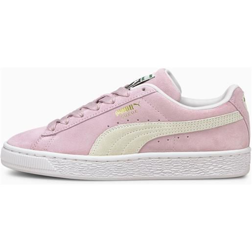PUMA scarpe da ginnastica in pelle scamosciata suede classic xxi youth, rosa/bianco/altro