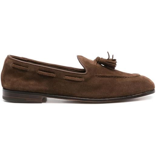 Church's maidstone suede loafers - marrone