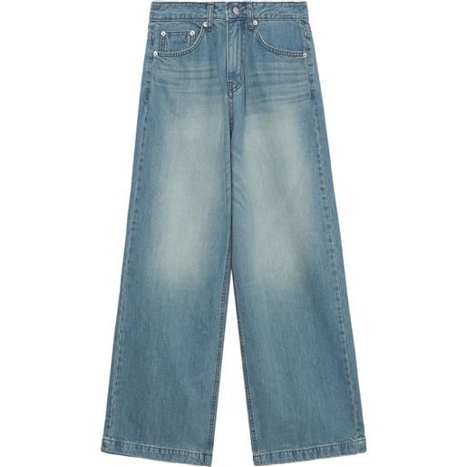 Low Classic jeans a gamba ampia - blu