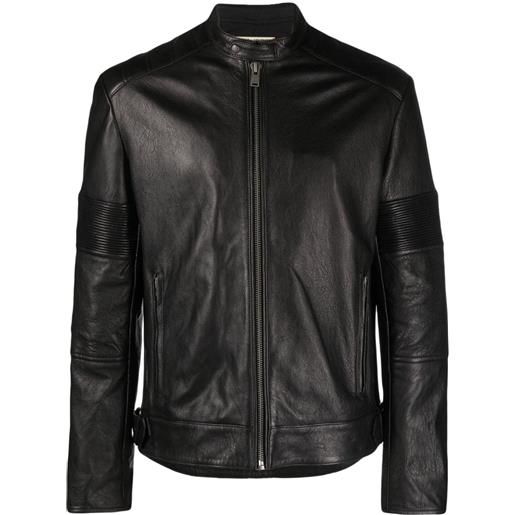 Zadig&Voltaire giacca biker lean con zip - nero