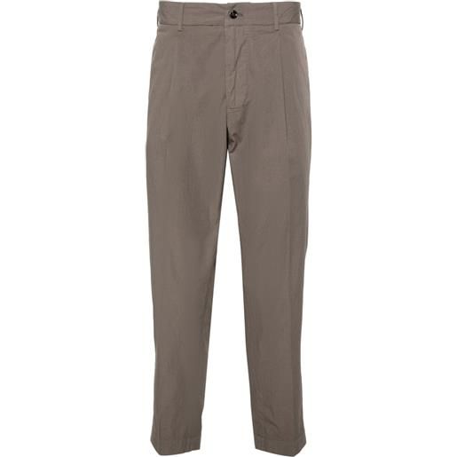 Dell'oglio mid-rise tapered trousers - grigio