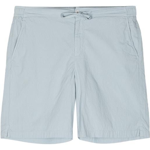 Frescobol Carioca sergio cotton-blend shorts - blu