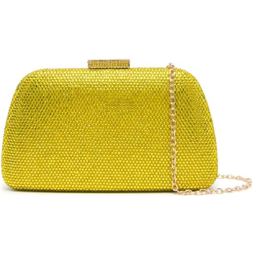 SERPUI josephine crystal-embellished mini bag - giallo