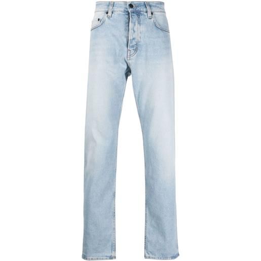 Haikure jeans slim con effetto schiarito - blu