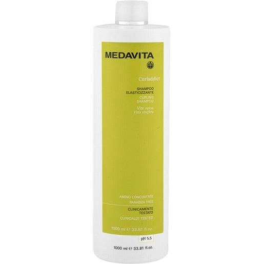 Medavita curladdict shampoo elasticizzante 1000ml - shampoo elasticizzante capelli ricci e mossi