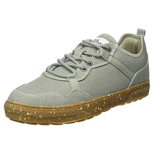 Jack Wolfskin ecostride 3 low w, scarpe da passeggio donna, sughero naturale, 38 eu