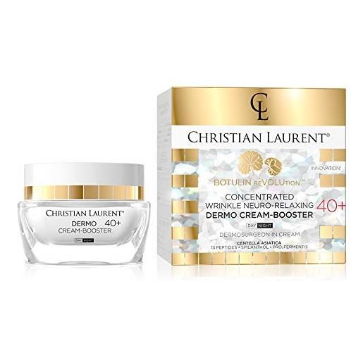 Christian laurent botulin revolution - crema idratante anti anti invecchiamento per viso e pelle matura, 50 ml, per donne