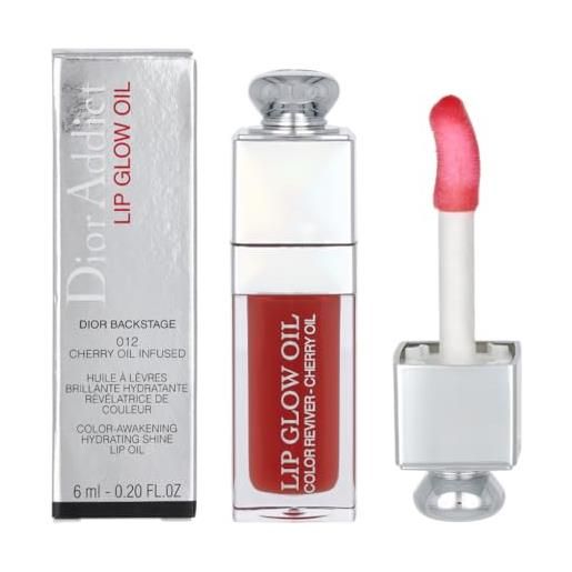 Dior christian Dior addict lip glow oil olio labbra brillante 012 rose, 6 ml